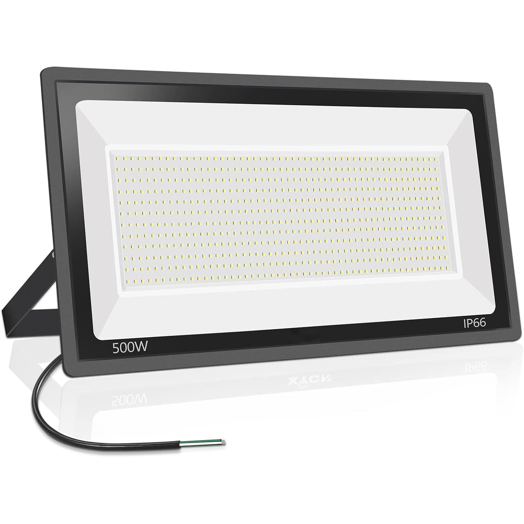 500W LED Flood Light Super Bright 58,500LM Daylight 5000K IP66 Waterproof Security Outdoor LED Arena Lights,Commercial Lighting Floodlight for Backyard|Court|Stadium|Fields