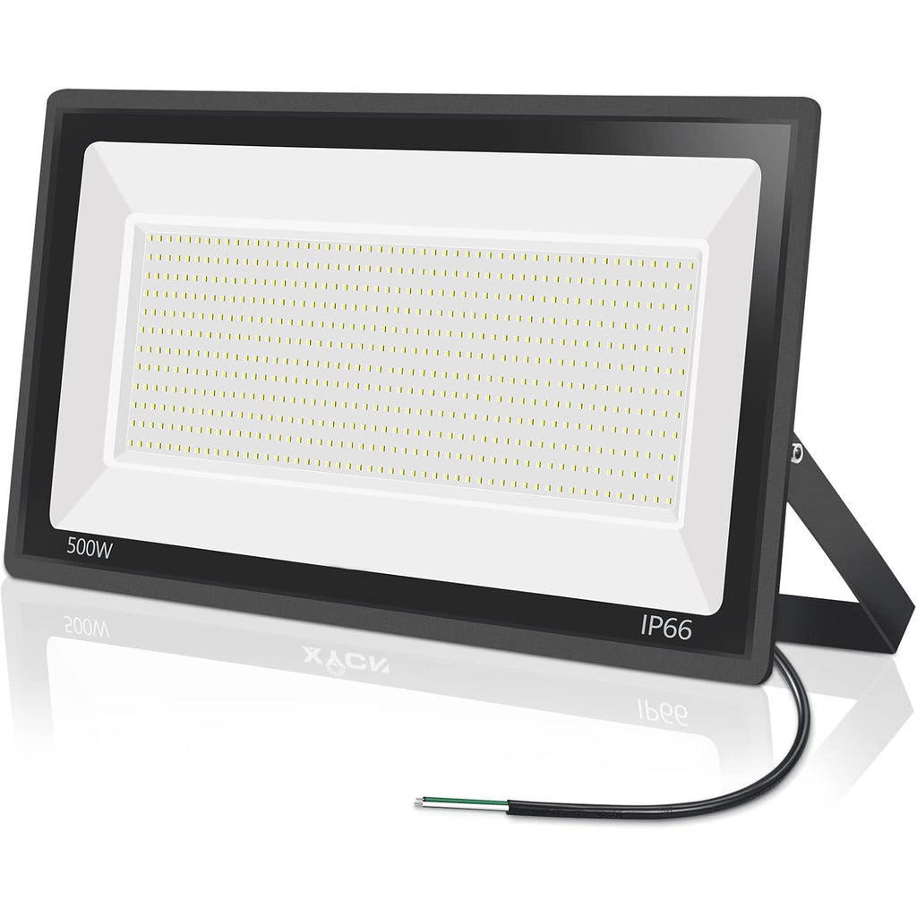 500W LED Flood Light Super Bright 58,500LM Daylight 5000K IP66 Waterproof Security Outdoor LED Arena Lights,Commercial Lighting Floodlight for Backyard|Court|Stadium|Fields